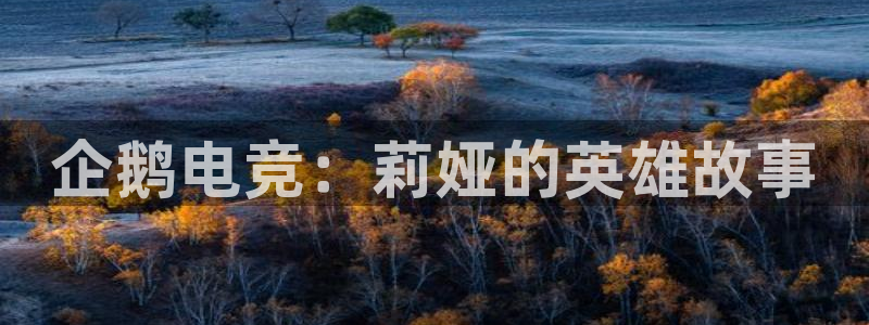 米兰电竞登录入口：企鹅电竞：莉娅的英雄故事